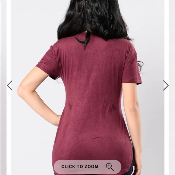 Fashion Nova Give Me Shelter Top - Plum - Picture 3 of 5